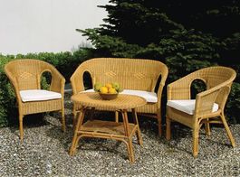 Salotto Rattan Naturale